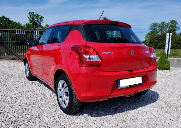 Suzuki Swift cena 43950 przebieg: 44632, rok produkcji 2017 z Wieleń małe 154